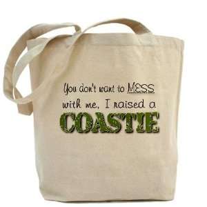  I raised a Coastie green Military Tote Bag by  