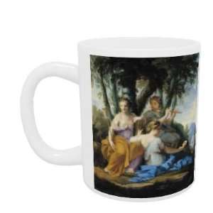   on panel) by Eustache Le Sueur   Mug   Standard Size