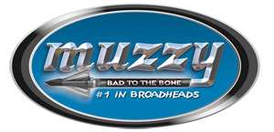 Muzzy “Bad To the Bone” 5” Oval Decal picture
