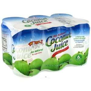 Juice, Coconut, Pulp Free , 6/10 oz (pack of 4 )