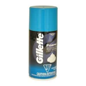  Gillette Comfort Glide Foamy Sensitive Skin 11 oz. Health 