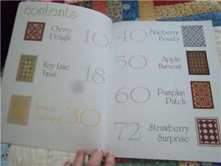 Quilting our Just Desserts Cookies Quilt Recipe Books  