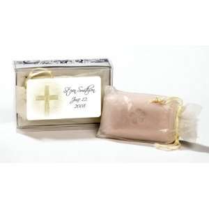   Design Personalized Fresh Linen Scented Soap Bar (Set of 20) Beauty