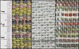 Fabric Thick thread hand woven Thai cotton