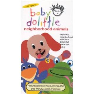 Baby Dolittle Neighborhood Animals [VHS] by Baby Einstein (VHS Tape 