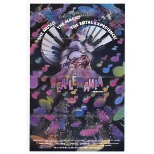  Beatlemania The Movie (1981) 27 x 40 Movie Poster Style B 