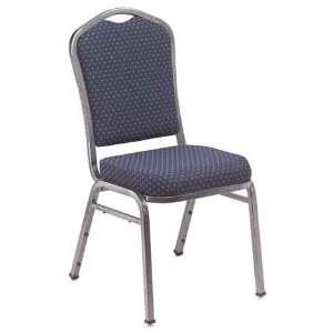    SV Banquet Stacker Chair ( Fabric ) Silvervein Frame