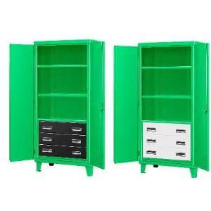  Three Drawer Green Monster Steel Cabinet 