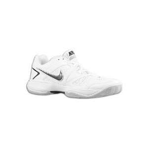  Nike City Court VII   Mens   White/Neutral Grey/Metallic Silver 