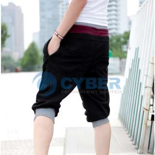 Mens Fashion Casual Sport Rope Short Pants Trousers  
