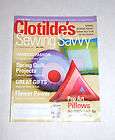 Clotildes Sewing Savvy May 2004 Magazine Flower Power Handbag Fashion