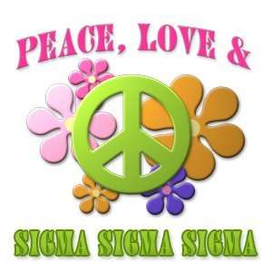  Peace, Love & Sigma Sigma Sigma Automotive