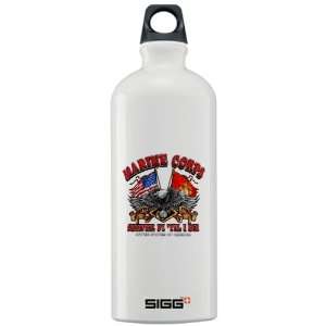  Sigg Water Bottle 1.0L Marine Corps Semper Fi Til I Die 