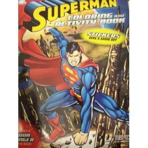  DC Comics Superman Coloring & Activity Book with Stickers 