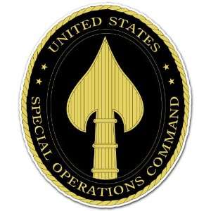   Special Operation Command Army Forces Military Sticker 4.5x3.5