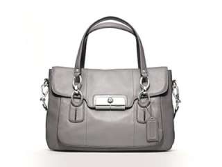 SOLD OUT $400 NEW COACH 18277 Kristin Leather Flap Satchel Handbag 