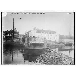  Bridge at Compiegne destroyed by Fr.