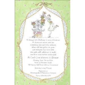  Showered With Gifts Bridal Shower Invitations