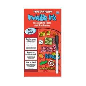  Invisible Ink Game Book LINE UP Toys & Games