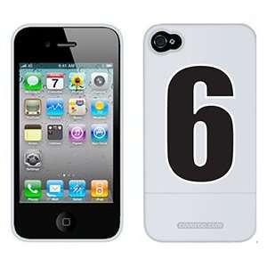  Number 6 on Verizon iPhone 4 Case by Coveroo  Players 