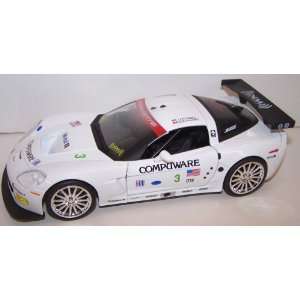  2005 C6 R White #3 Corvette Racing 124 Diecast Toys 