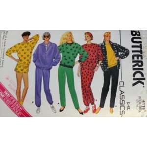  Butterick 4118 Pattern Misses Jacket, Pants, Shorts and 
