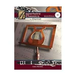  Carl Fischer Repertoire Classics for Clarinet (Book/ Data 