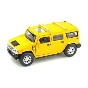  2008 Hummer H2 SUV 1/40 Yellow Toys & Games