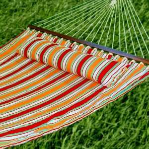  European Quilted Hammock with Pillow Patio, Lawn & Garden