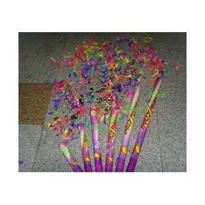   of 6 twist N shoot CONFETTI party poppers 11.5 long Toys & Games