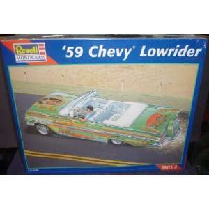   Revell 59 Chevy Lowrider 1/25 Scale Plastic Model Kit Toys & Games