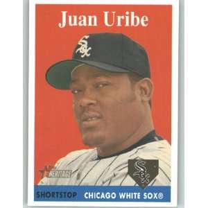  2007 Topps Heritage #74 Juan Uribe   Chicago White Sox 
