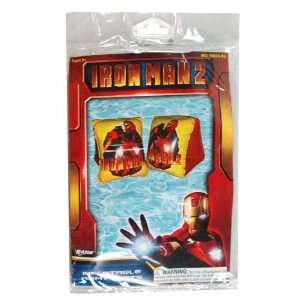  Iron Man 2 Inflatable Arm Floats in Poly Bag Toys & Games