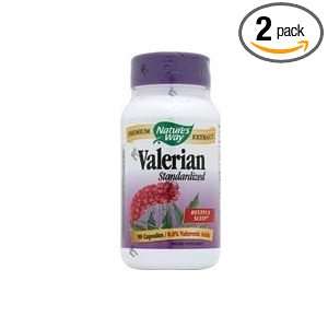  Natures Way Valerian Extract, 90 Capsules (Pack of 2 
