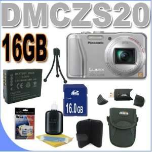  Panasonic Lumix DMC ZS20 14.1 MP Digital Camera with 16x 