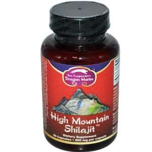  High Mountain Shilajit, 500 mg, 60 Capsules Health 