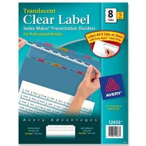  o Avery Consumer Products o   Index Label Dividers 