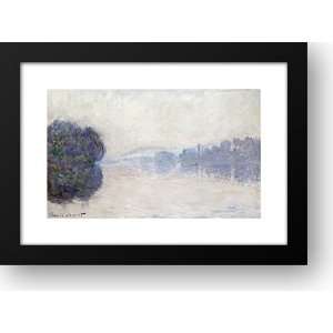  The Seine Near Vernon, As Seen In The Morning 24x18 Framed 