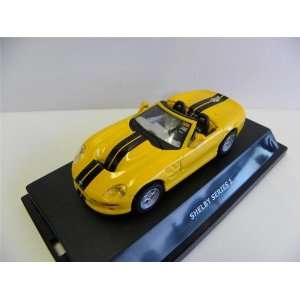  1/43 Scale Maxi Car Shelby Series 1 Yellow with Black 