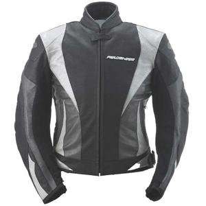  Fieldsheer Kinowa Leather Jacket   50/Black/Gunmetal 