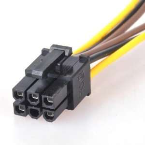   Pin PCI E to 2 X 4 Pin Power Adapter Converter Cable Electronics