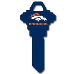  Schlage NFL House Key   Denver Broncos