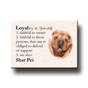  Shar Pei Dictionary Loyal Fridge Magnet No 3 Everything 