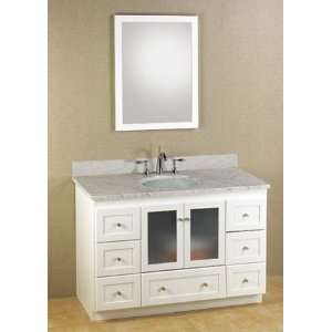 Ronbow Modular Collection 48 Shaker Vanity 49 7/16 W x 21 11/16 D x 
