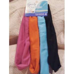  Goody Ouchless Gentle Headbands Rock Star 4 Count, Colors 