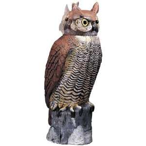  Owl with Rotating Head   Bird Deterrent 