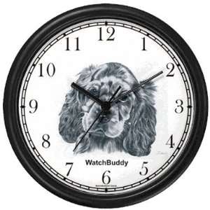  Cocker Spaniel (Puppy) Dog Wall Clock by WatchBuddy 