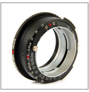 Kipon adapter Contax RF lens  M4/3 E P1 E P2 G1/GH1/GF1  