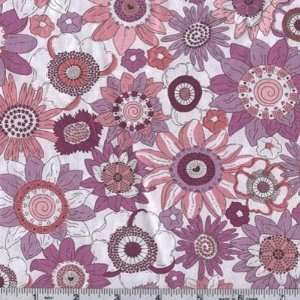  45 Wide London Calling Cotton Lawn Berry Fabric By The 