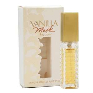  Vanilla Musk By Coty For Women. Perfume Spray 0.25 Oz 